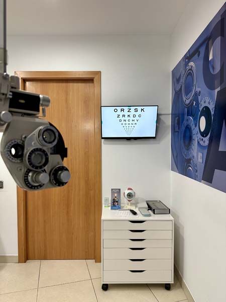 Zona de optometría