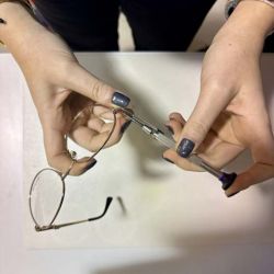 Preparación de una gafa graduada para su venta