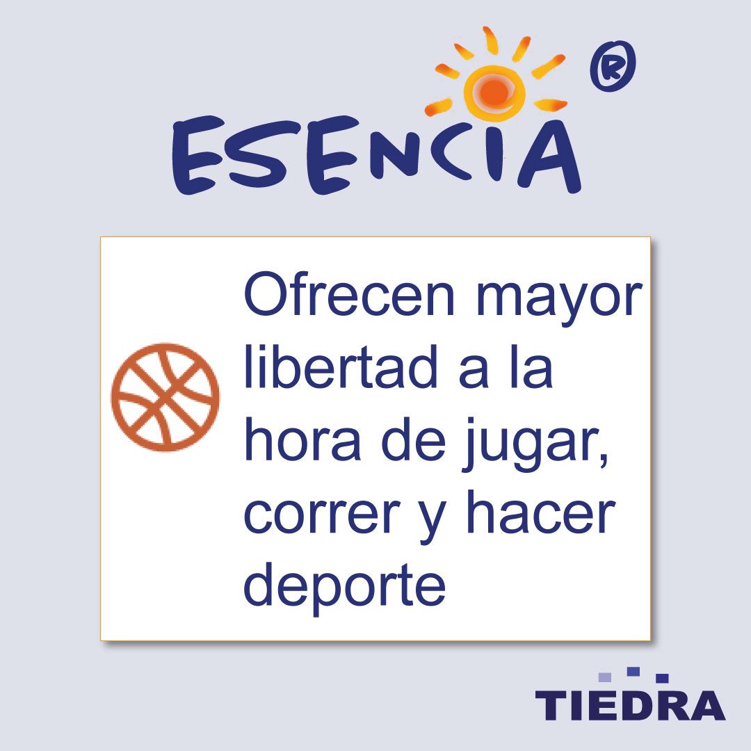 Texto Mayor libertad a la hora de jugar