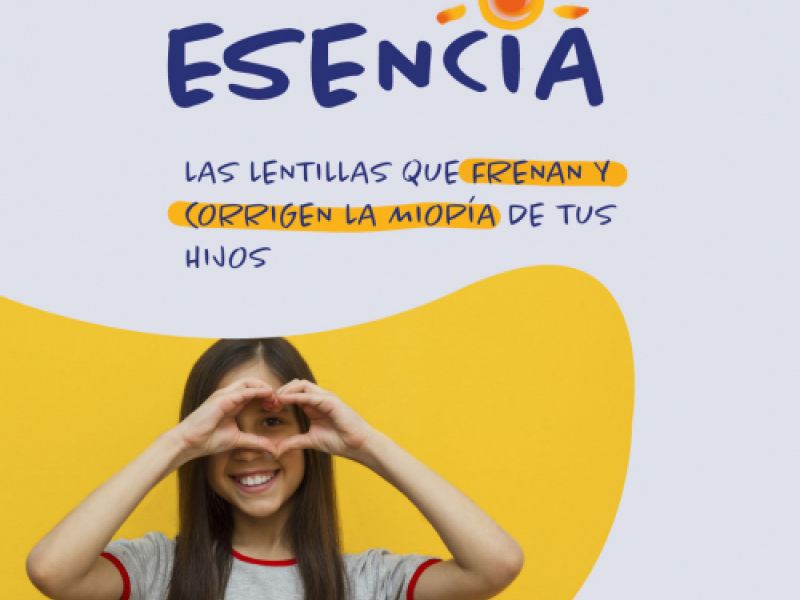 Texto las lentillas que frenan y corrigen la miopía de tus hijos
