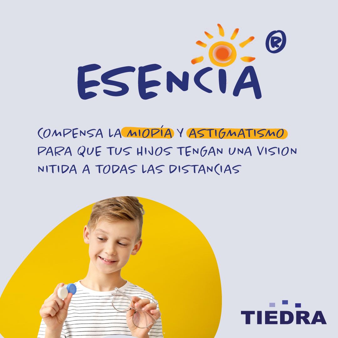 Texto compensa la miopía y el astigmatismo