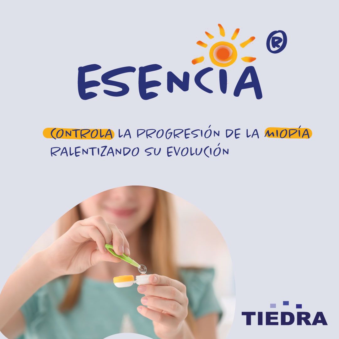 Texto controla la progresión de la miopía