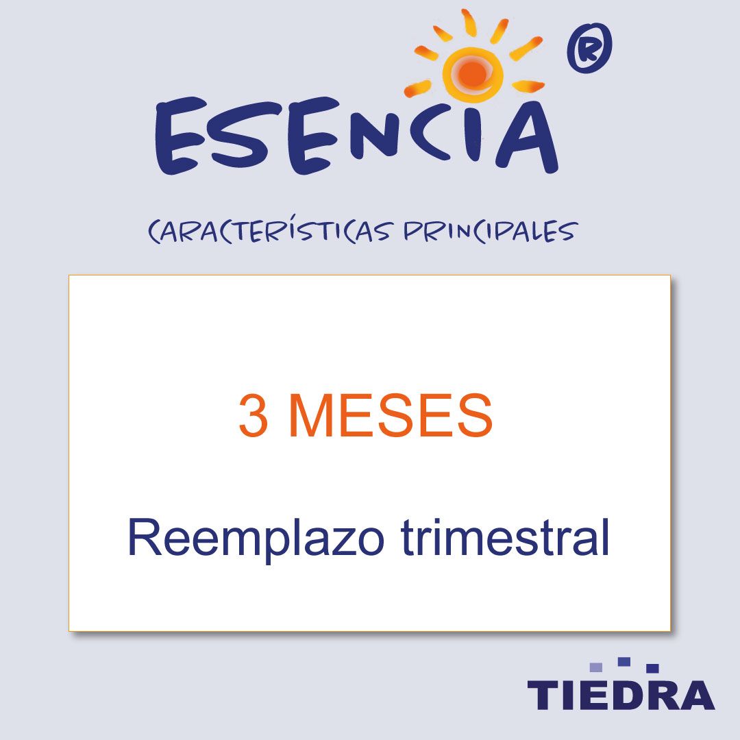 Texto 3 meses reemplazo trimestral